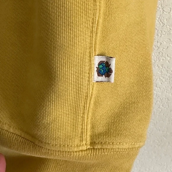 Madhappy Yellow Recycle Sweatshirt M NWT Unisex